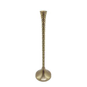 Bougeoir en aluminium Design à la mode or fini utilisation pour la maison et le mariage décoration de table bougeoir fait main - Product Image 1