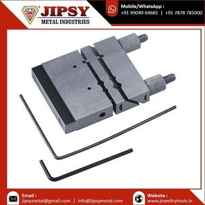 Bloque de grabado cromado con tocadiscos giratorio con pinzas, herramientas de grabado, fabricación de joyas - Product Image 2