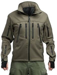Veste Softshell pour homme, sports d'hiver, extérieur, polaire, imperméable, veste à capuche pour homme, imperméable, Softshell, fabriqué en BS 2026 - Product Image 3