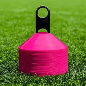 売れ筋製品スピードアップサッカートレーニングスペースコーン-ピンク (50個セット) 全体の販売価格で優れた品質