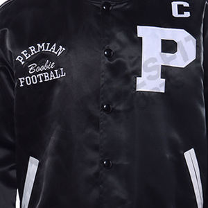 Nouvelle conception, meilleure qualité, veste en satin pour homme, devant surélevé, personnalisée, légère, vêtement d'hiver respirant, coupe-vent, écologique - Product Image 2