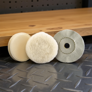 Tampons de polissage en nylon Stanley pour meuleuses d'angle avec supports à ferrules pour un meulage et un polissage pratiques - Product Image 3