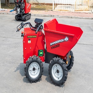 Mini volquete todoterreno de fábrica, camión volquete sobre orugas, pequeño camión de transporte sobre orugas de goma, Mini volquete con orugas, calidad Premium - Product Image 3