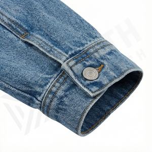 Veste en jean confortable et respirante pour femme, coupe-vent, en coton brut de haute qualité, style streetwear, idéale pour l'automne - Product Image 6