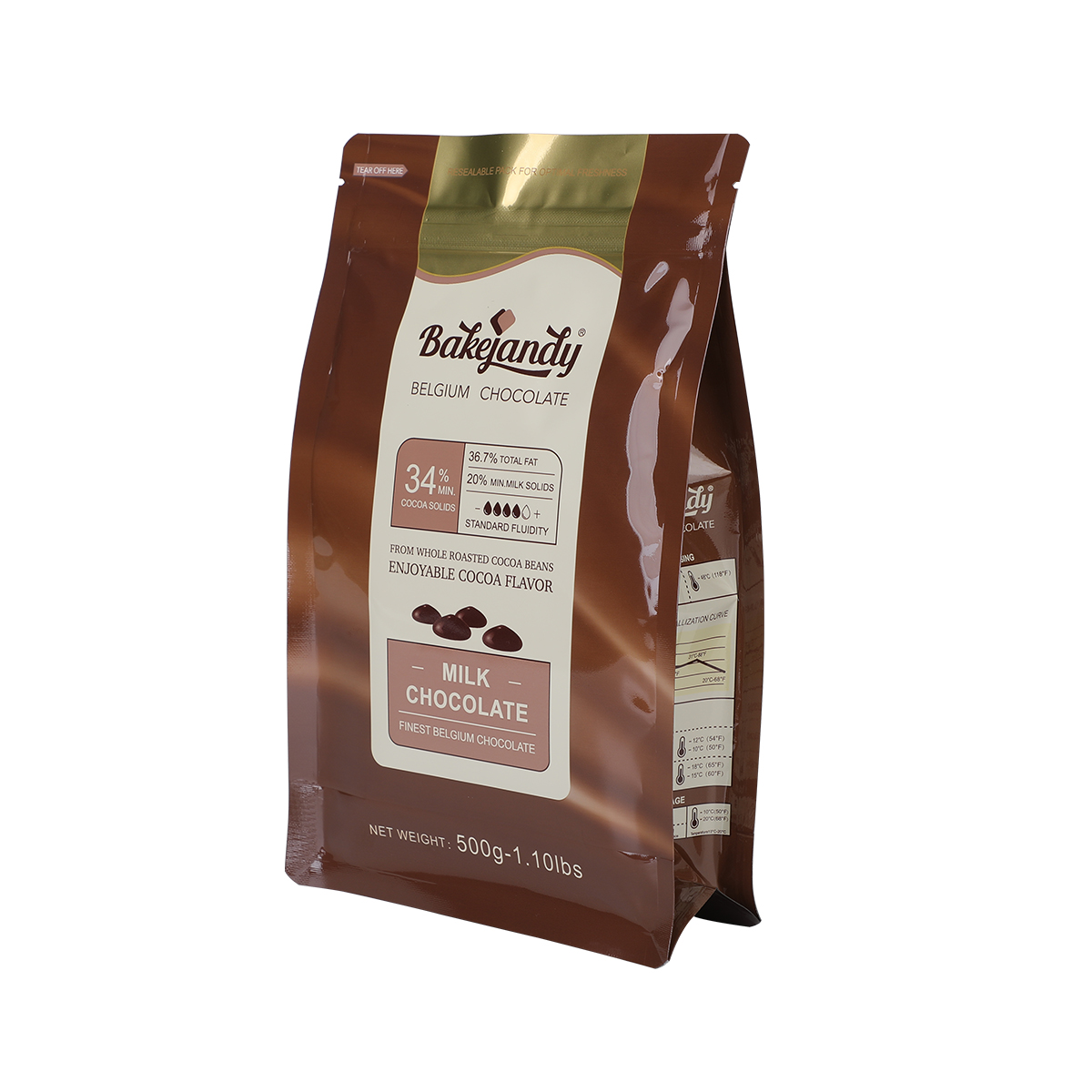 Custom Size Dog Food Packaging Bags Durable Laminated Roll Stock or Pre-Made Pouches FDA Compliant Ideal