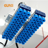 Palettiseur automatique de cartons GURKI avec PLC et roulement pour boîtes de 50 kg |   30 % plus rapide que la méthode manuelle |   Certifié CE |   Emballage alimentaire et de tabac