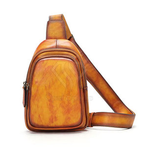 Sacs à bandoulière en cuir véritable multifonctionnel pour l'entraînement en plein air - Product Image 1