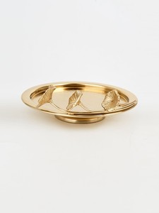 Hammered <b>Metal</b> Cake Stand with Floral <b>Border</b> For Wedding Birthday Party Decor in Wholesale Price - Product Image 4
