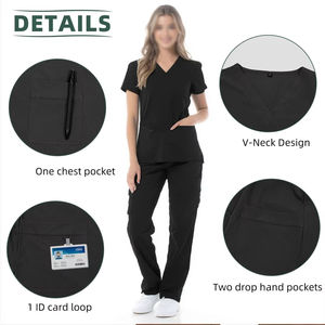 Uniformes Médicos de Servicio OEM, Uniformes de Enfermera para Mujer, Conjuntos de Uniformes de Hospital Unisex para Mujer - Product Image 6
