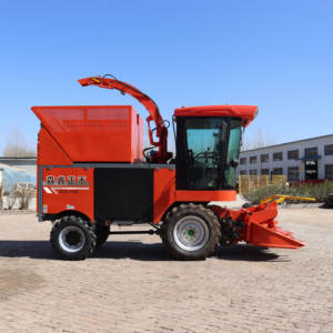 Kleine Silage-Hack maschine Selbst fahrende Mini-Maissilage-Ernte maschine Napier Grass Futter maschine - Product Image 4