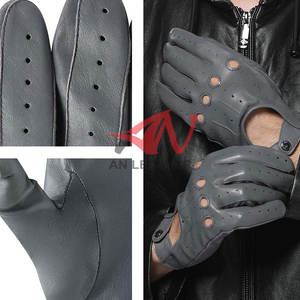 Professional Style <b>Leather</b> Driver <b>Gloves</b> Made For <b>Long</b> Distance Driving And Easy Hand Movement - Product Image 5