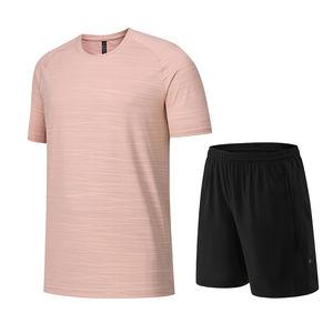 Ensemble 2 pièces Ensemble de vêtements de sport pour hommes Ensemble deux pièces pour le sport, le fitness et la course à pied, vente en gros 2025 - Product Image 6