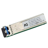 High Compatibility POE Optical Fiber Module for Carrier Network Broadband and Ethernet Systems 2.5G SFP LR 1310nm SMF 10km