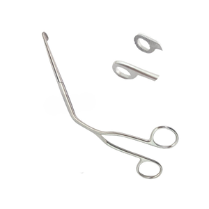 Forceps Magill jetables pour enfants 15 cm, manuel, en acier inoxydable, à usage unique, certifié ISO13485, forceps pour cathéter, anesthésie - Product Image 1