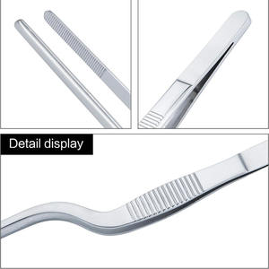 Pinzas de Cocina de Acero Inoxidable para Sushi, Pinzas Profesionales para Emplatar, para Hornear y Servir en Bares - Product Image 2