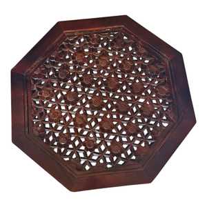 โต๊ะกาแฟแกะสลักด้วยมือสไตล์โมเดิร์นวัสดุจากไม้ - Product Image 3