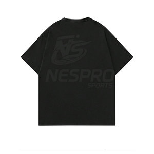 Most Popular Customized Printing Knitted T-Shirt for Men 100% Cotton Quick Dry Breathable High Quality - Product Image 2