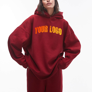 2025 Logo personnalisé en gros femmes sweats à capuche à manches longues surdimensionné sweats à capuche pour femmes grande taille de haute qualité sweats à capuche pour femmes - Product Image 4