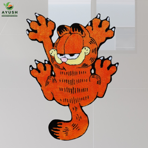 Tapis en laine à thème de personnage d'anime, tapis en laine fait main de qualité supérieure pour salle de jeux, chambre d'enfant et décoration adaptée aux animaux domestiques - Product Image 4