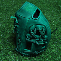 Guantes profesionales personalizados de softbol Infield Catcher para hombres y mujeres, guantes de béisbol de piel de vaca, deportes, escena aplicable