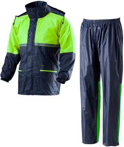 Combinaison réfléchissante coupe-vent imperméable et durable de qualité supérieure, hommes, femmes et adultes, vêtements de pluie - Product Image 1