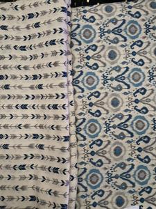 ผ้าคอตตอน100% พิมพ์ลายชุดเดรสพื้นเมืองอินเดียทำด้วยมือวัสดุวิ่งราคาถูก - Product Image 3