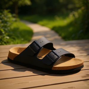 Sandalias Birkenstock Arizona PROF Gre 40 Schwarz con correas Birko-Flor, conformes a la norma DIN EN ISO 20347 - Product Image 3