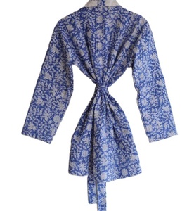 Floral Print Wholesale Price Fashion Warm Long Sleeve <b>Kantha</b> Work Winter Unisex <b>Jacket</b> - Product Image 4