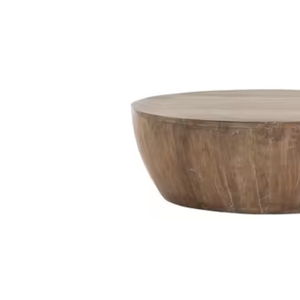 Table basse ronde en bois naturel Mobilier d'intérieur et d'extérieur de style moderne à bon prix Fait à la main - Product Image 3