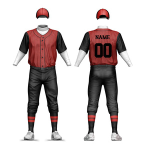 Nouvelle conception d'uniforme de baseball de bonne qualité, de différentes tailles, uniforme de baseball de haute qualité pour hommes - Product Image 4