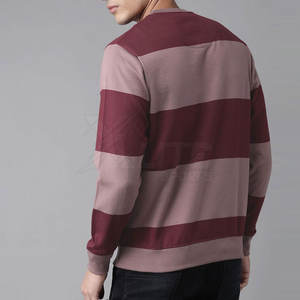 Sweat-shirt d'hiver pour homme durable, tissu 100% coton uni, conçu pour le confort et le style, pour les tenues décontractées et les activités quotidiennes - Product Image 2