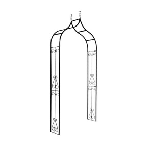 Enrejado de arco de jardín de Metal de diseño elegante para soporte de telón de fondo para interior al aire libre boda césped patio trasero fiesta artículos de decoración - Product Image 1