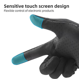 Gants de course à écran tactile à doigts entiers pour sport réfléchissants longs accessoires de cyclisme de moto de route vtt - Product Image 4