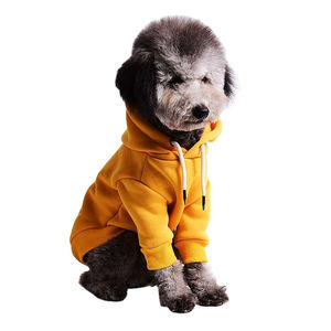 Nueva Sudadera con Capucha para Perro, Sudadera de Invierno para Cachorros con Bolsillos, Ropa Cálida y Acogedora para Perros Pequeños, Niños y Niñas, Apta para Gatos y Gatitos - Product Image 1