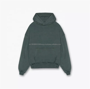 Sweat-shirts pour hommes grande taille fabriqués par DEC, vêtements de rue personnalisés, tissu en molleton français sans cordon, impression de logo, sweat-shirts pour hommes - Product Image 5