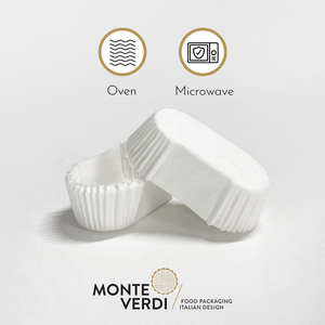 Cao cấp hình bầu dục Giấy Cupcake & Muffin Liners-30x65x18.5mm-trắng-trượt dễ dàng cho hoàn hảo nướng mỗi lần - Product Image 2