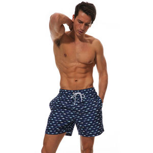 Nouveau été Shorts de bain séchage rapide maillots de bain hommes Shorts plage décontracté vêtements de sport Shorts de plage pour hommes - Product Image 4