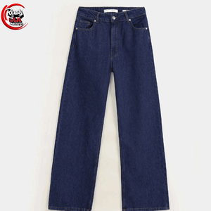 GZY 2025 Nouveau pantalon en jean pour femmes Pantalon en jean skinny taille haute tissé à carreaux pour adultes Vente en gros de jeans pour femmes - Product Image 3