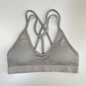 บราออกกำลังกายแบบไร้รอยต่อสำหรับผู้หญิงเสื้อครอปสำหรับใส่ออกกำลังกายเล่นโยคะ - Product Image 3