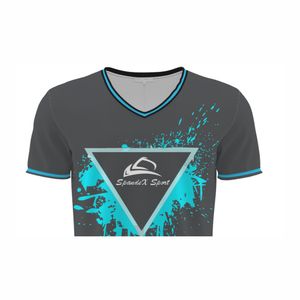 Camiseta de entrenamiento de camiseta de Hurling duradera personalizada, uniforme de equipo, ropa deportiva con logotipo impreso y protección solar de manga corta - Product Image 4