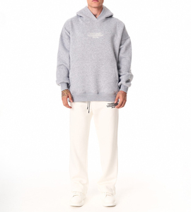 Mens Loose Fit Oversized Winter Hoodie 100% Cotton Warm <b>Thick</b> <b>Fleece</b> Hooded Sweatshirt Custom Print Embroidery Wholesale - Product Image 2