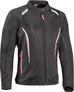 Chaqueta Textil para Motocicleta de Media Temporada, Impermeable, para Enduro/Aventura, con Malla Cordura, para Mujer, con Acolchado CE - Product Image 1