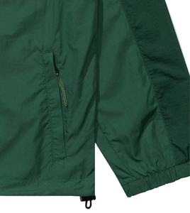 Chaqueta Cortavientos de Lona Transpirable para Hombre, Color Sólido, Cierre Completo, Capucha, Estilo Urbano, Talla Grande, Bordado para Correr - Product Image 4