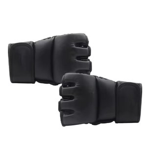 Venta al por mayor de fábrica, guantes MMA impresos personalizados, guantes de cuero de entrenamiento profesional, precio barato con función elástica - Product Image 5