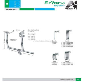 High Quality A-1 VERITAS Scoville-Haverfield Retractor Stainless Steel Self-Retaining Retractor | hemolock clip medic instrument - Product Image 6