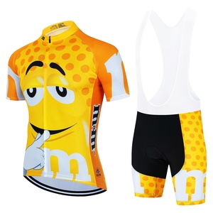 Conjunto de Ciclismo Transpirable y Cortavientos, Uniformes de Ciclismo 100% Poliéster Unisex 180g, Precio Bajo, Servicio OEM Personalizado, Venta al Por Mayor - Product Image 3