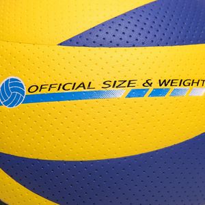 Pelota de voleibol de ejercicio de PU duradera para entrenamiento de gimnasio interior, clubes deportivos escolares, práctica recreativa y entrenamientos de fitness - Product Image 4