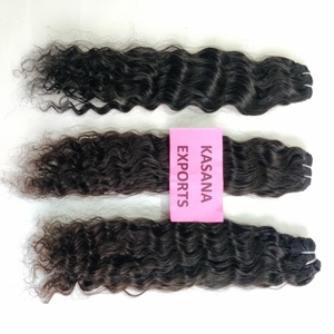 Tissage Pas Cher Bundle 100% Temple Indien Traitement Naturel Aucun Cuticule Aligné Fabrique Des Extensions De Cheveux Humains Non Transformés - Product Image 5