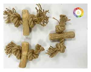 Bâton en bois de café du Vietnam pour chiens jouet écologique naturel soutient l'hygiène buccale et garde les chiens engagés et divertis - Product Image 4