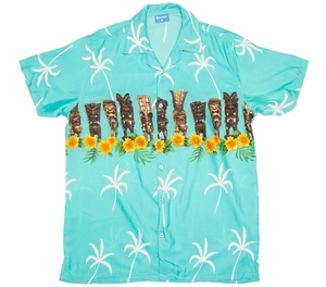 Tela de poliéster 100% con estampado de ALM, camisa de playa de alta calidad, venta al por mayor - Product Image 4